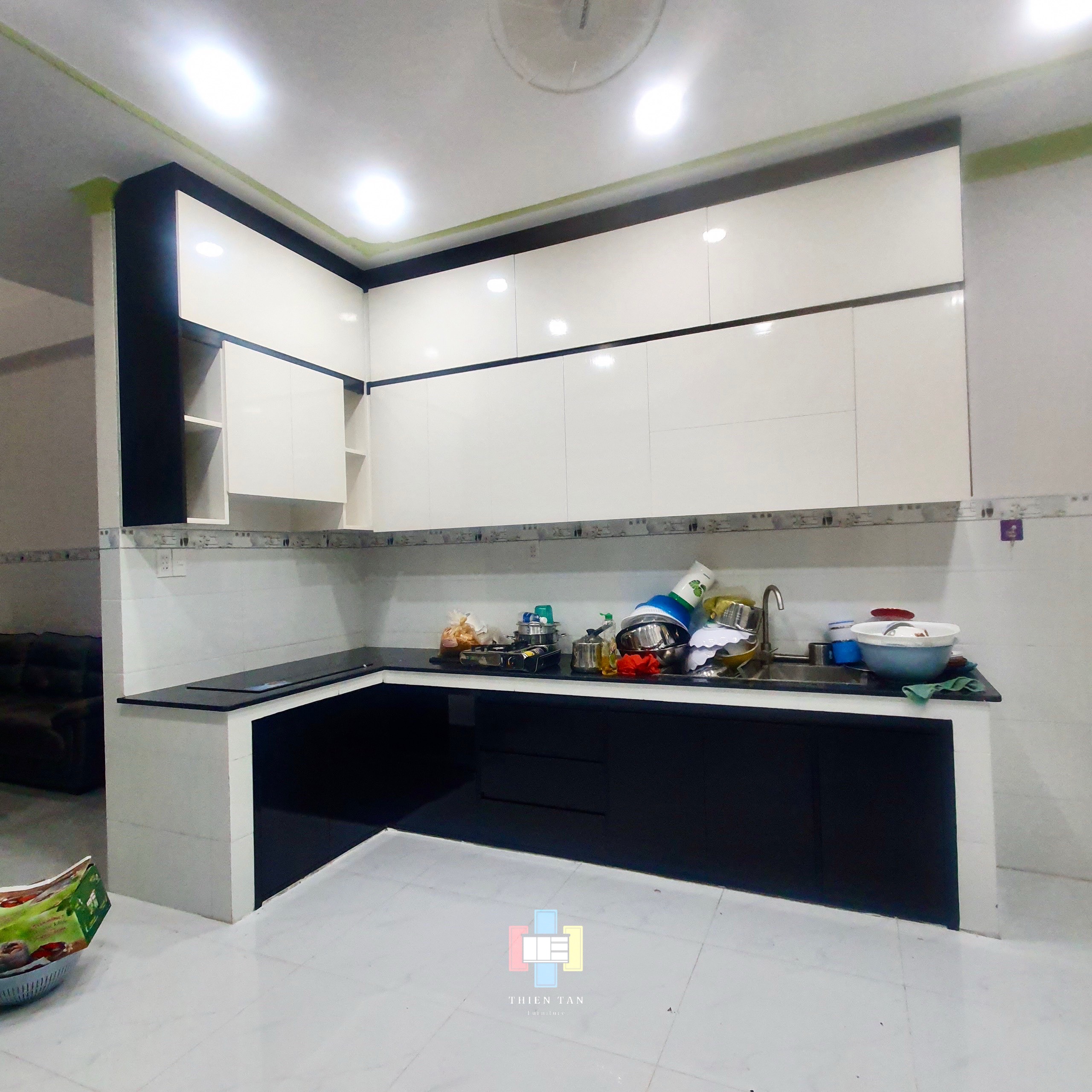Tủ bếp nhựa Ecoplast - TBN011